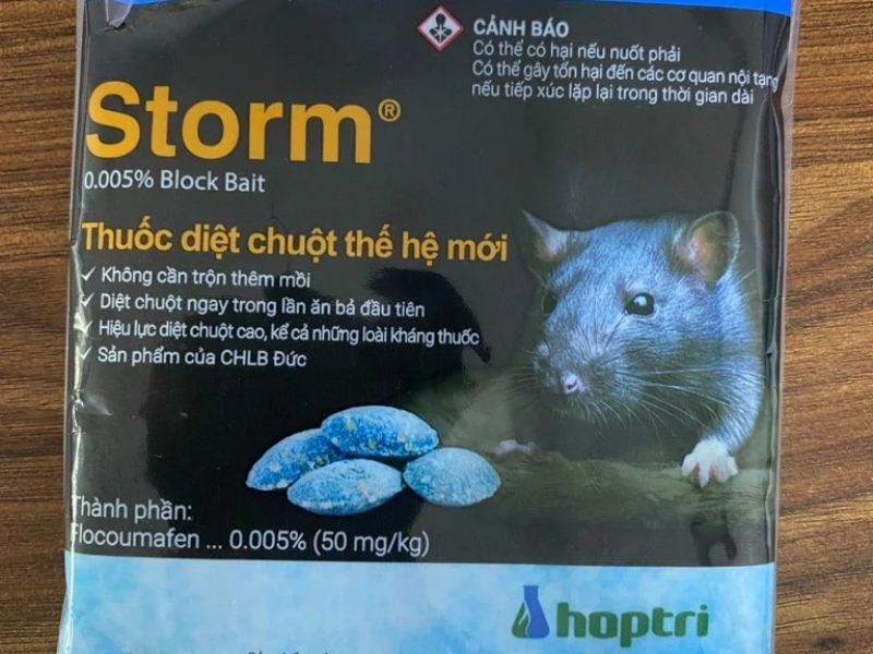 Diệt chuột thế hệ mới - Storm gói 20 viên